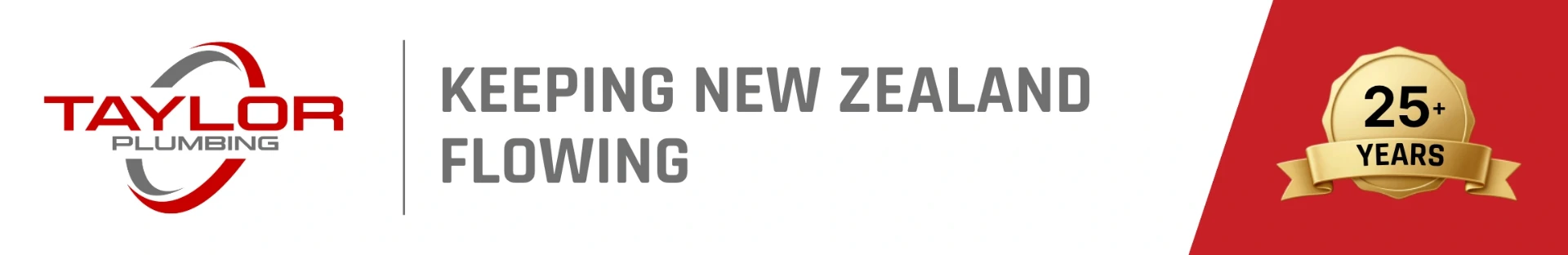 Taylor Plumbing Whangarei banner